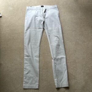 J crew, 32x34, cream , jeans, men’s slim straight